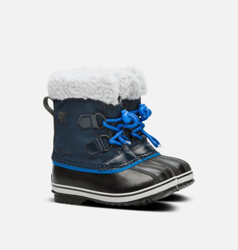 Sorel Barn Vinterkängor Marinblå/Blå - Childrens Yoot Pac™ Nylon - BEH-506341